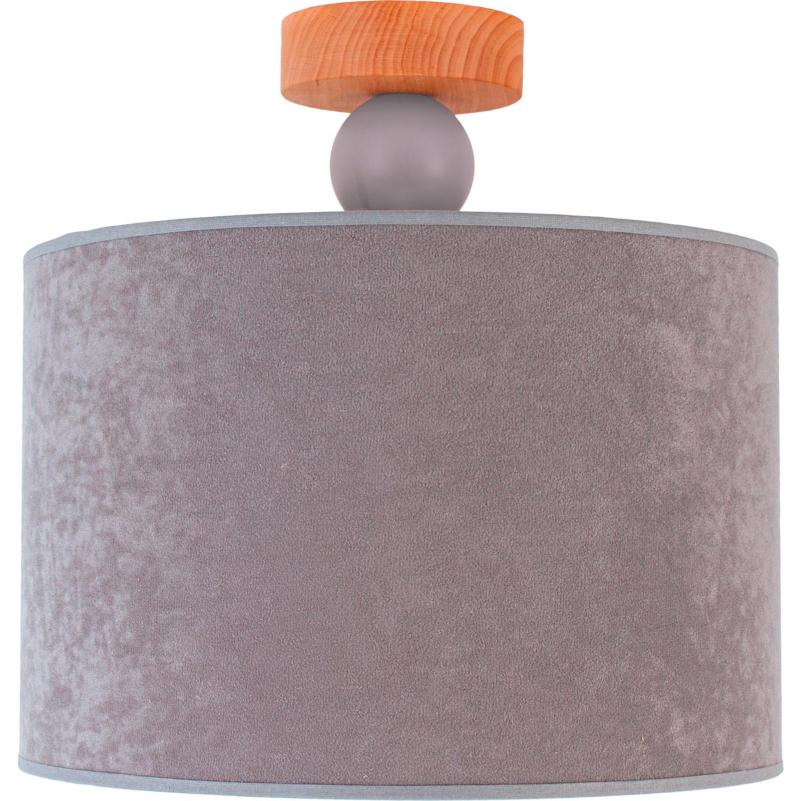 Deckenleuchte 3200112 Bolla Decken 30 - Grau - Grau, Basics, Holz (30/30cm)