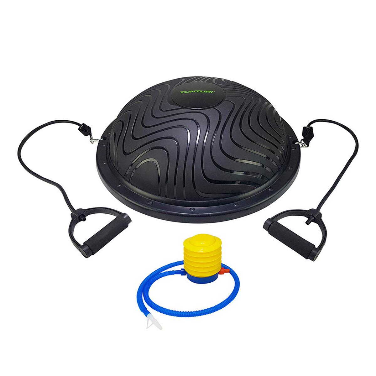 Balancekissen Tunturi Pro Balance Trainer - Schwarz, KONVENTIONELL, Kunststoff (60/50/2,2cm)