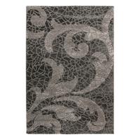 Flachwebteppich My Frisco 280 - Anthrazit, Basics, Textil (160/230cm) - Obsession