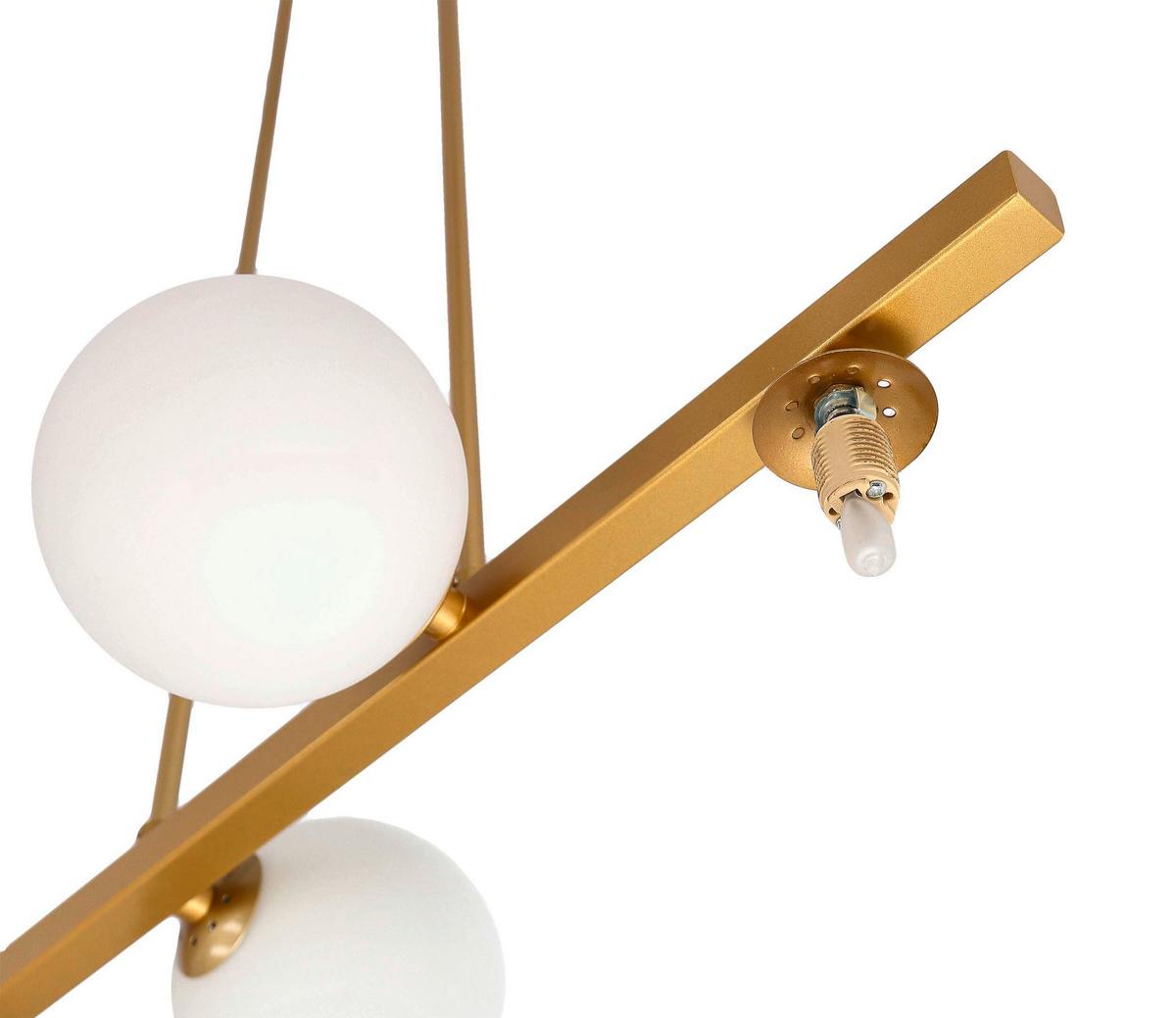 Hängeleuchte 34-73426 - Messingfarben, KONVENTIONELL, Metall (59/35/83cm)