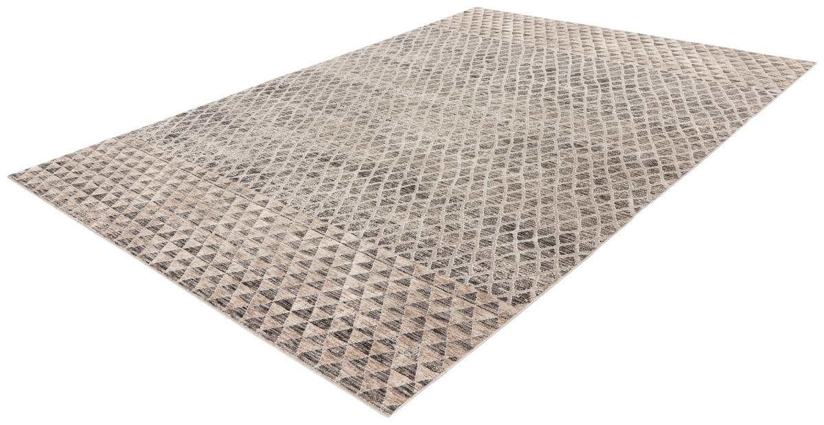 Webteppich My Bella - Grau, Design, Textil (160/230cm) - Obsession