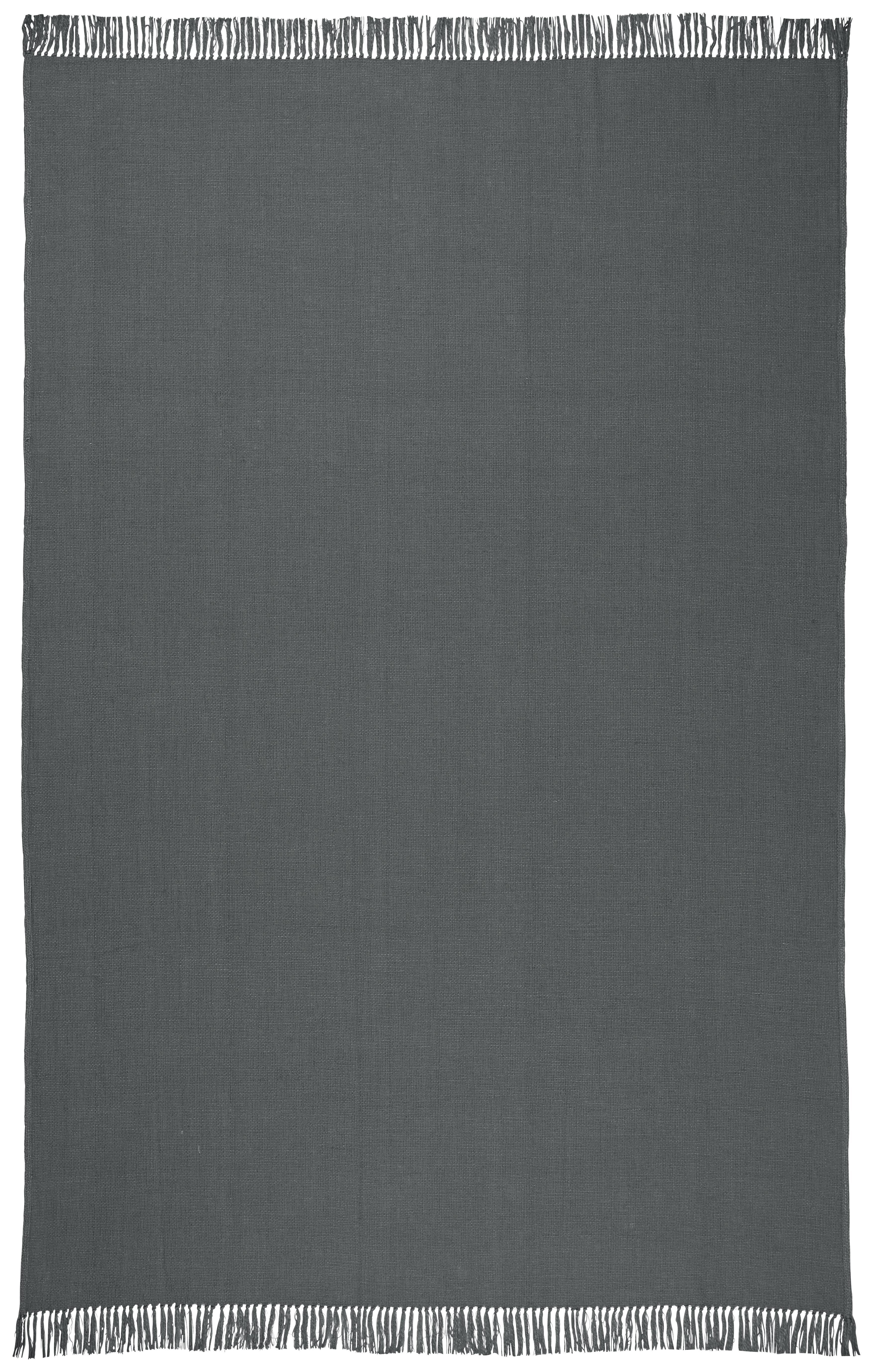 Überwurf Celine 140x210 cm - Grau, MODERN, Textil (140/210cm) - Luca Bessoni