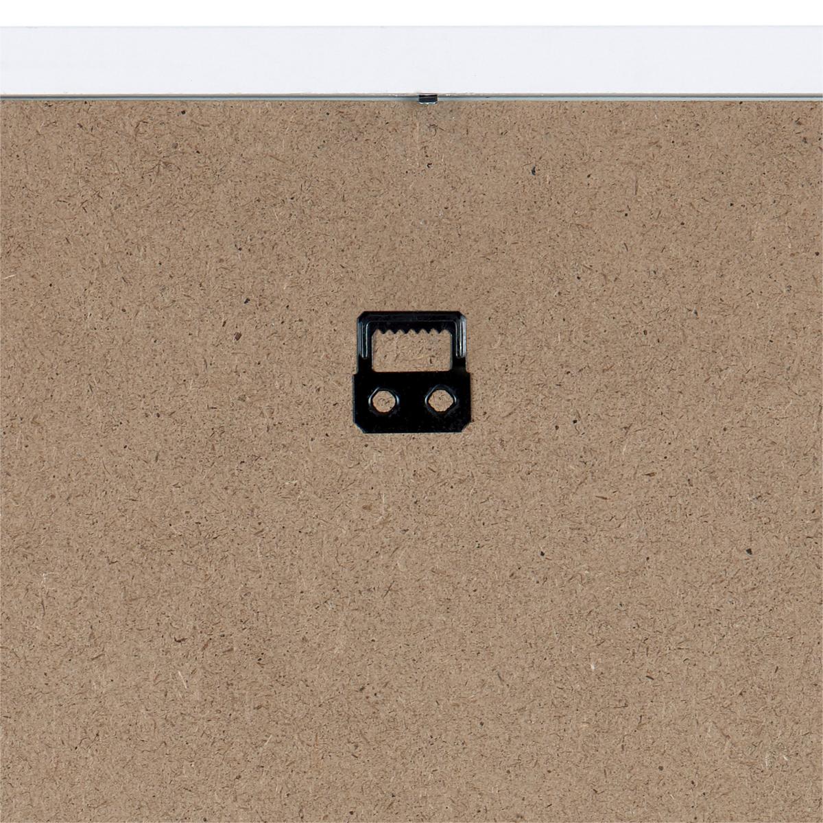 Bilderrahmen Caralina Holz- Dekor Weiß, BxH: 53,3x73,3 cm - Weiß, Basics, Glas/Holz (53,3/73,3/1,5cm) - Luca Bessoni