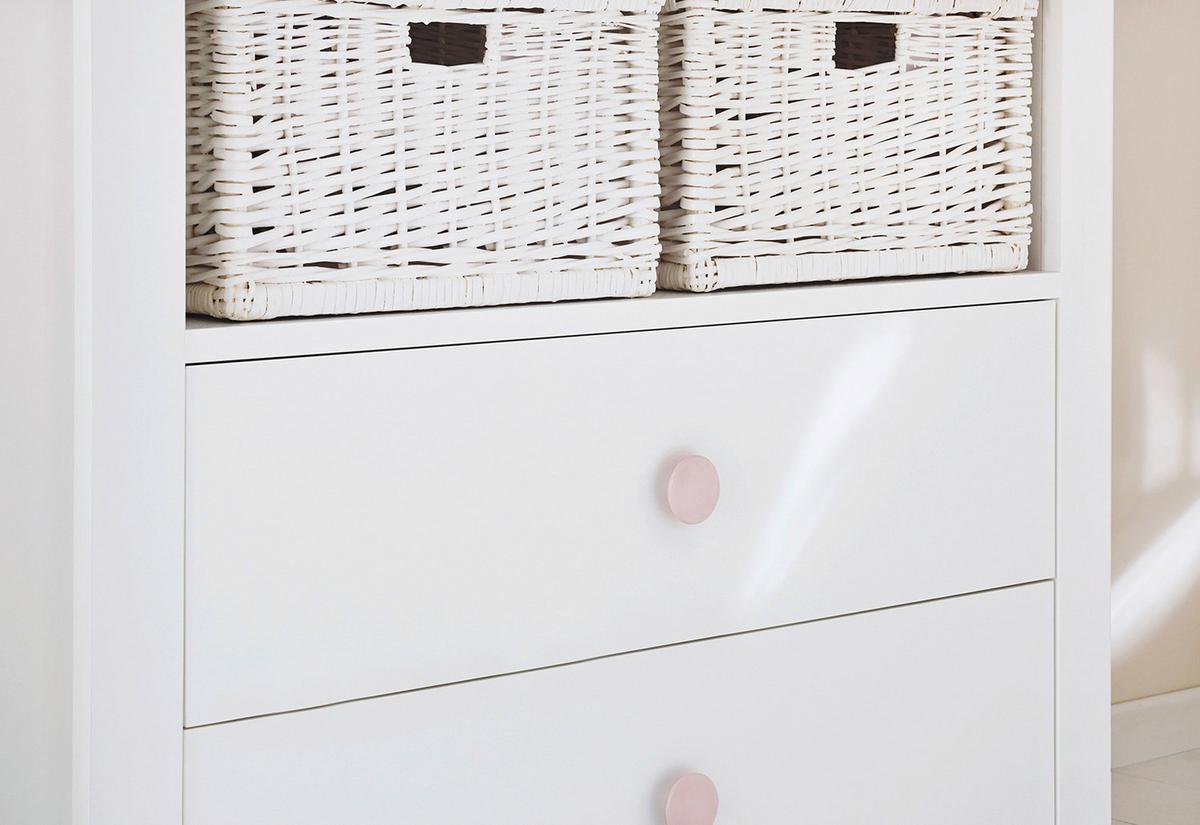 Babyzimmer 100023bg Florentina - Weiß, Trend, Holz/Holzwerkstoff - Pinolino