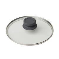 Pokrievka Basic, Ø: 20cm - číra/sivá, Konventionell, kov/plast (20cm) - Mömax