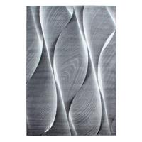 Flachwebteppich Parma - Schwarz, Design, Textil (280/370cm) - Novel