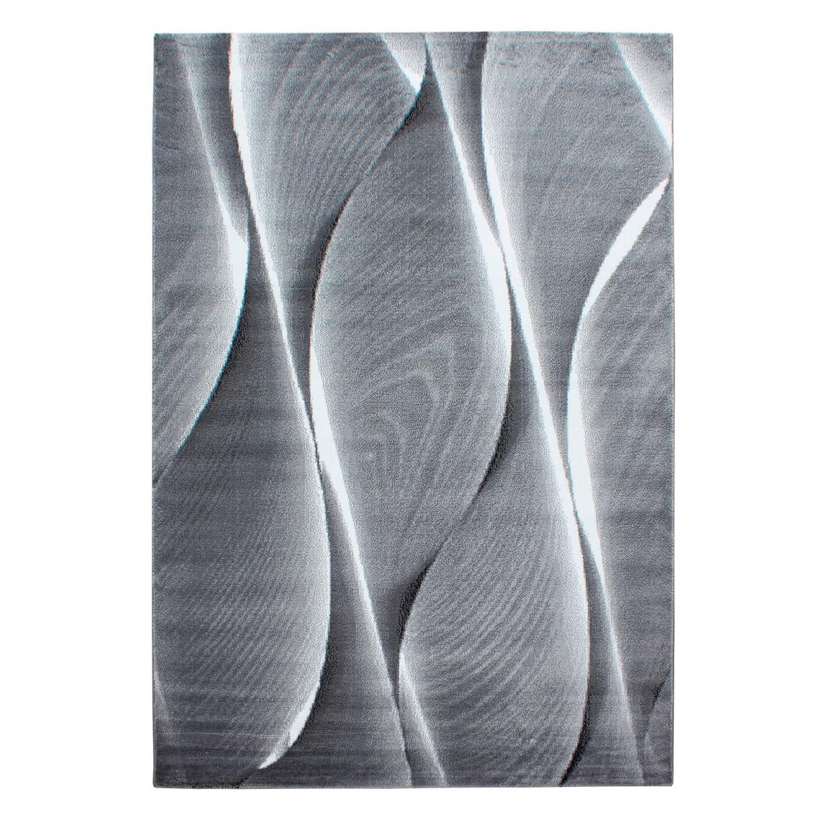 Flachwebteppich Parma - Schwarz, Design, Textil (280/370cm) - Novel