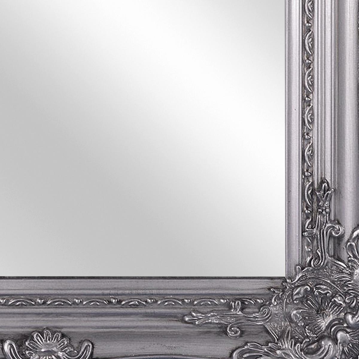 Wandspiegel Walter Bxh: 50x70 Cm Mit Holzrahmen Silberfarben - Silberfarben, MODERN, Glas/Holzwerkstoff (50/70/3,5cm)