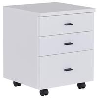 Rollcontainer Weiß 4 You New 2 YUK 13 43x53x40 cm - Weiß, MODERN, Holzwerkstoff (43/53/40cm)