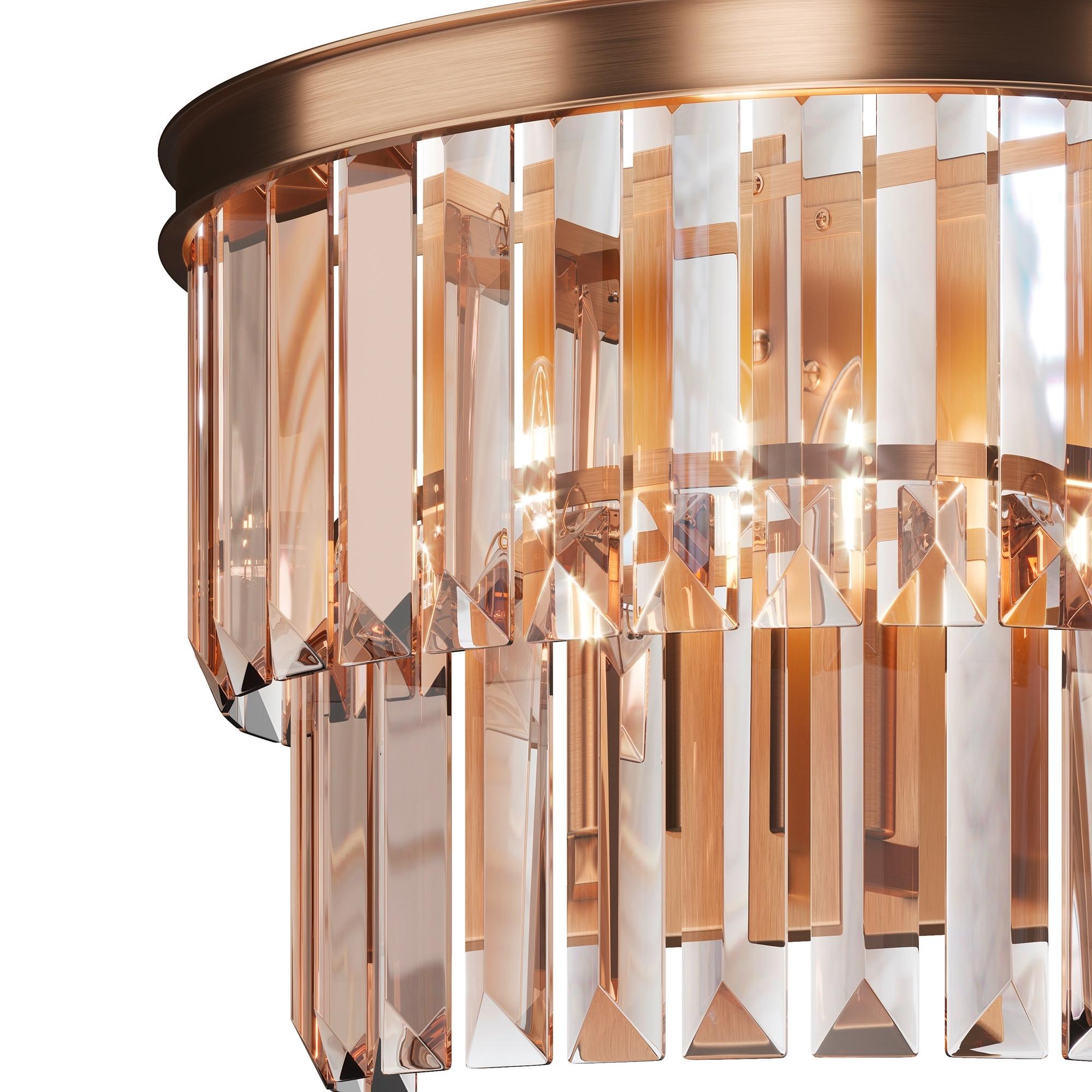 Wandleuchte Revero - Goldfarben, Trend, Glas/Metall (16.5/33/24,5cm) - MAYTONI