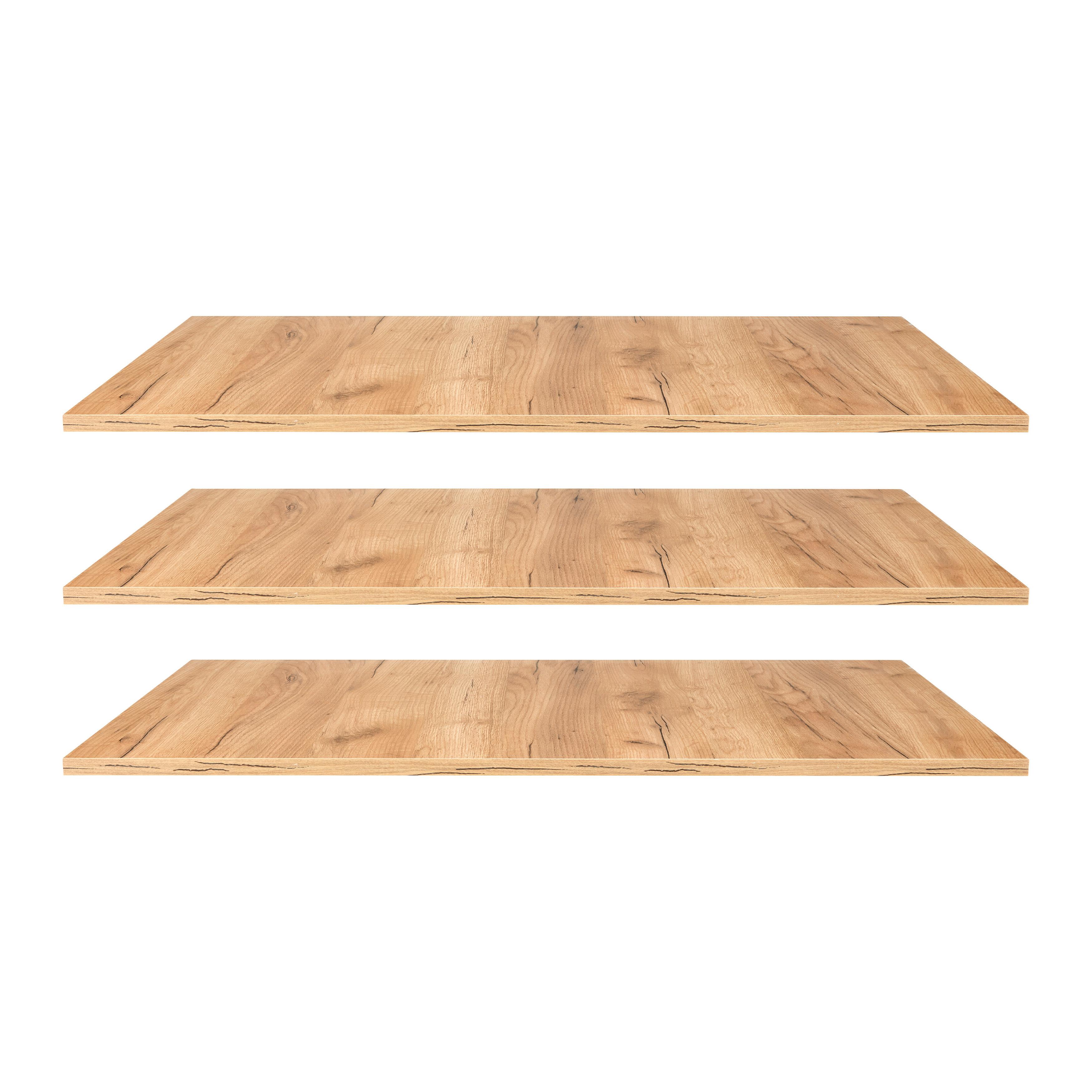 SADA VKLADACÍCH POLÍC VERO - Konventionell, kompozitné drevo (97,2/54,6cm) - ecoTree