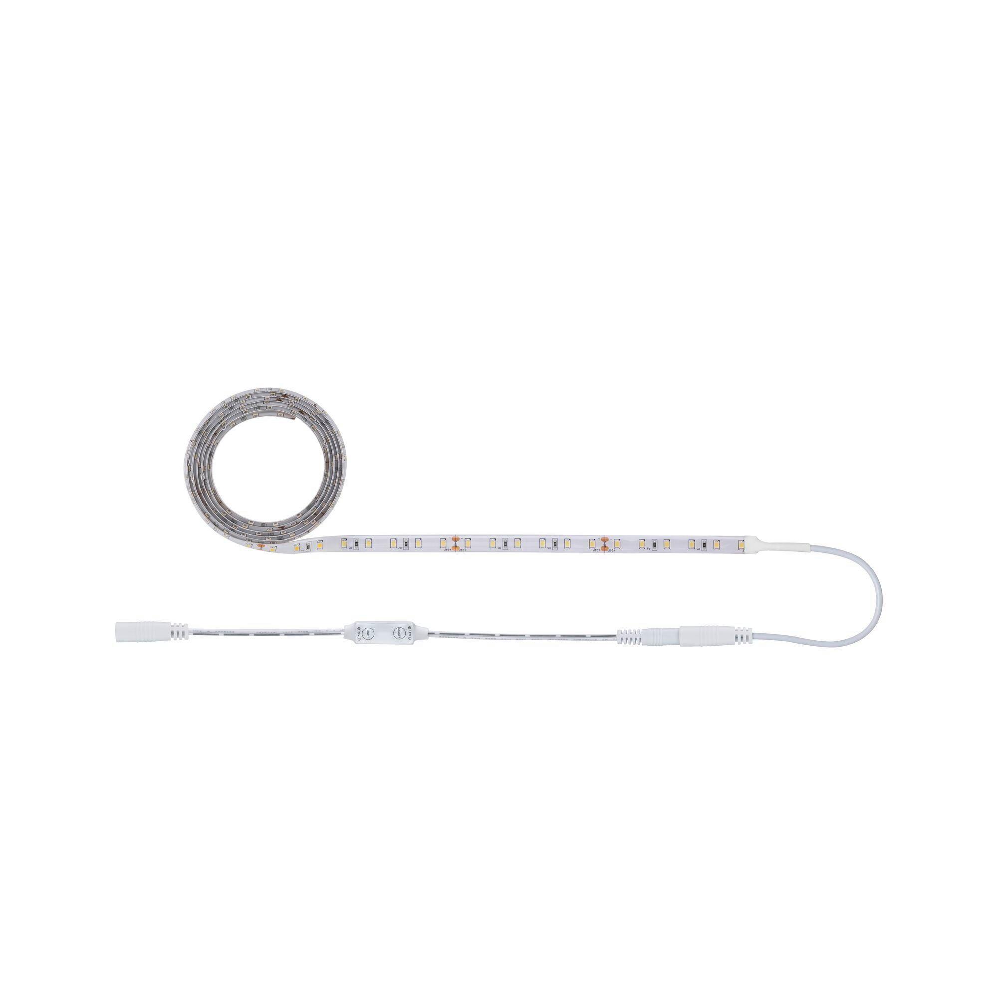 LED-Stripe 150 cm dimmbar - Weiß, Basics, Kunststoff (150cm) - Paulmann