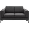 2-sitzer-sofa Looks Vii Anthrazit - Anthrazit/Silberfarben, Design, Textil (155/82/90cm) - LOOKS by W.Joop