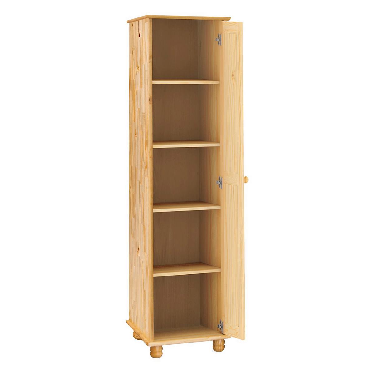 KLEIDERSCHRANK KLEIDERSCHRANK 1 TÜ KIEFER - Naturfarben, Basics, Holz (45/177/52cm) - Livetastic