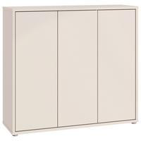 Botník Alice, barva kašmírová, š: 109cm - šedá/pískové barvy, Moderní, kompozitní dřevo/plast (109,2/99,1/34,9cm)