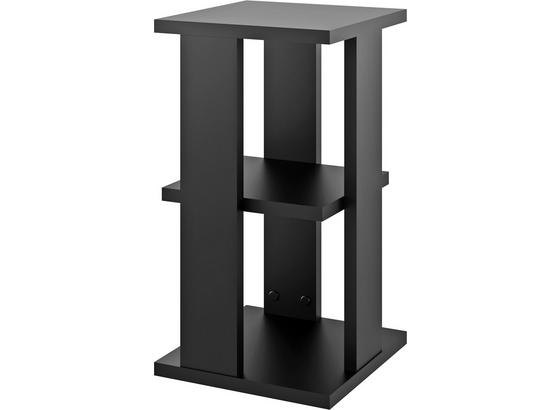 Nočný Stolík Box V2 - čierna, Moderný, kompozitné drevo (32/59/32cm) Nočný Stolík Box V2 - čierna, Moderný, kompozitné drevo (32/59/32cm)