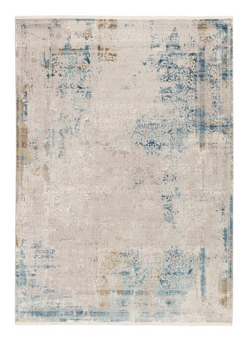 Webteppich Multicolor Opera 67 X 130 Cm - Blau/Dunkelgrau, Design, Textil (67/130cm) - Musterring
