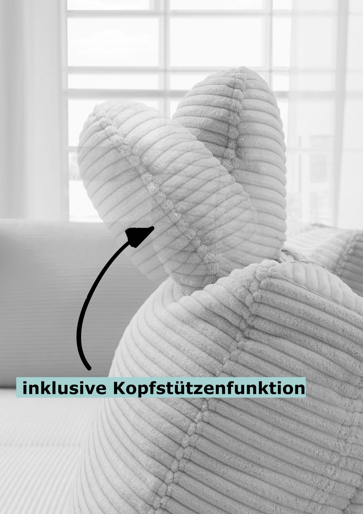 Eckschlafsofa Positano Koralle S: 206x261 Cm - Wildeiche/Koralle, MODERN, Textil (206/261cm) - Livetastic