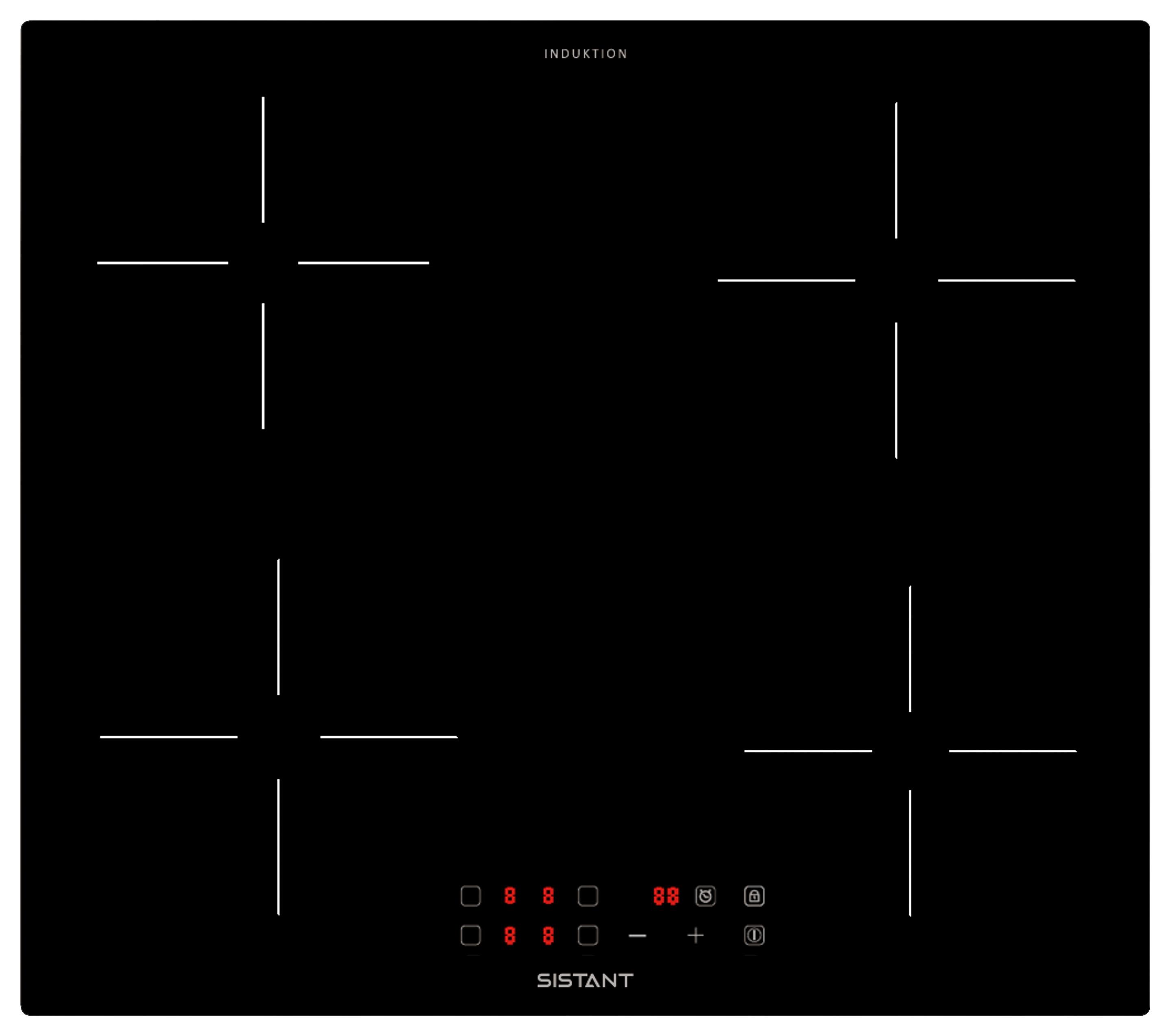 Induktionskochfeld Sistant Ik6003