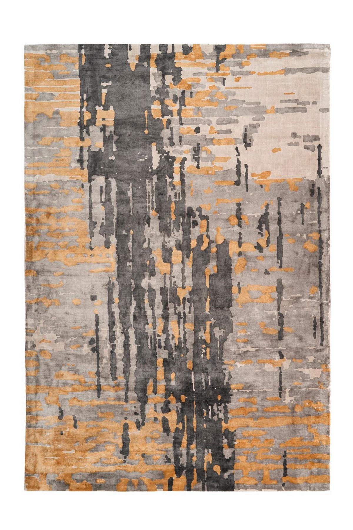 Teppich Sinai 225 Blau/grau, 80x150 Cm - Blau/Grau, KONVENTIONELL, Textil (80/150cm)