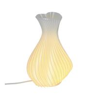 STOLNÁ LED LAMPA SOPHIE - biela, Modern, plast (11,7cm) - Mömax