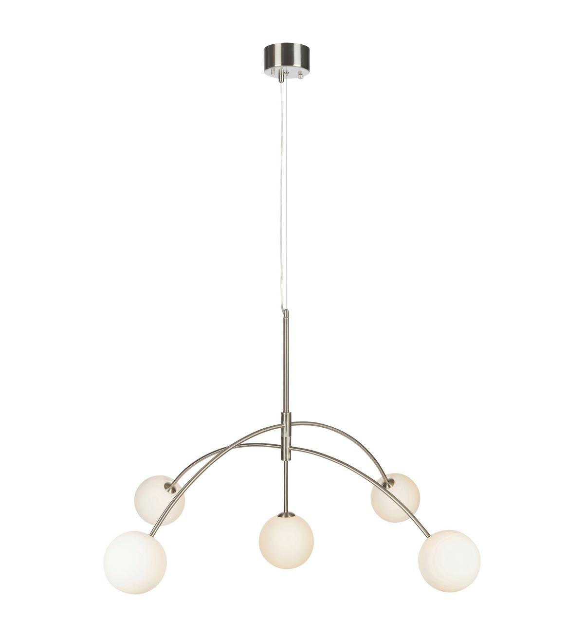 Pendelleuchte Heaven - Messingfarben, Basics, Glas/Metall (117/65,5cm) - Markslöjd