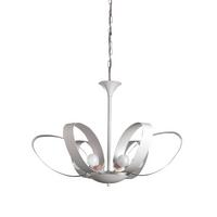 Kronleuchter 4735/6 - Weiß, Design, Metall (65/110cm)