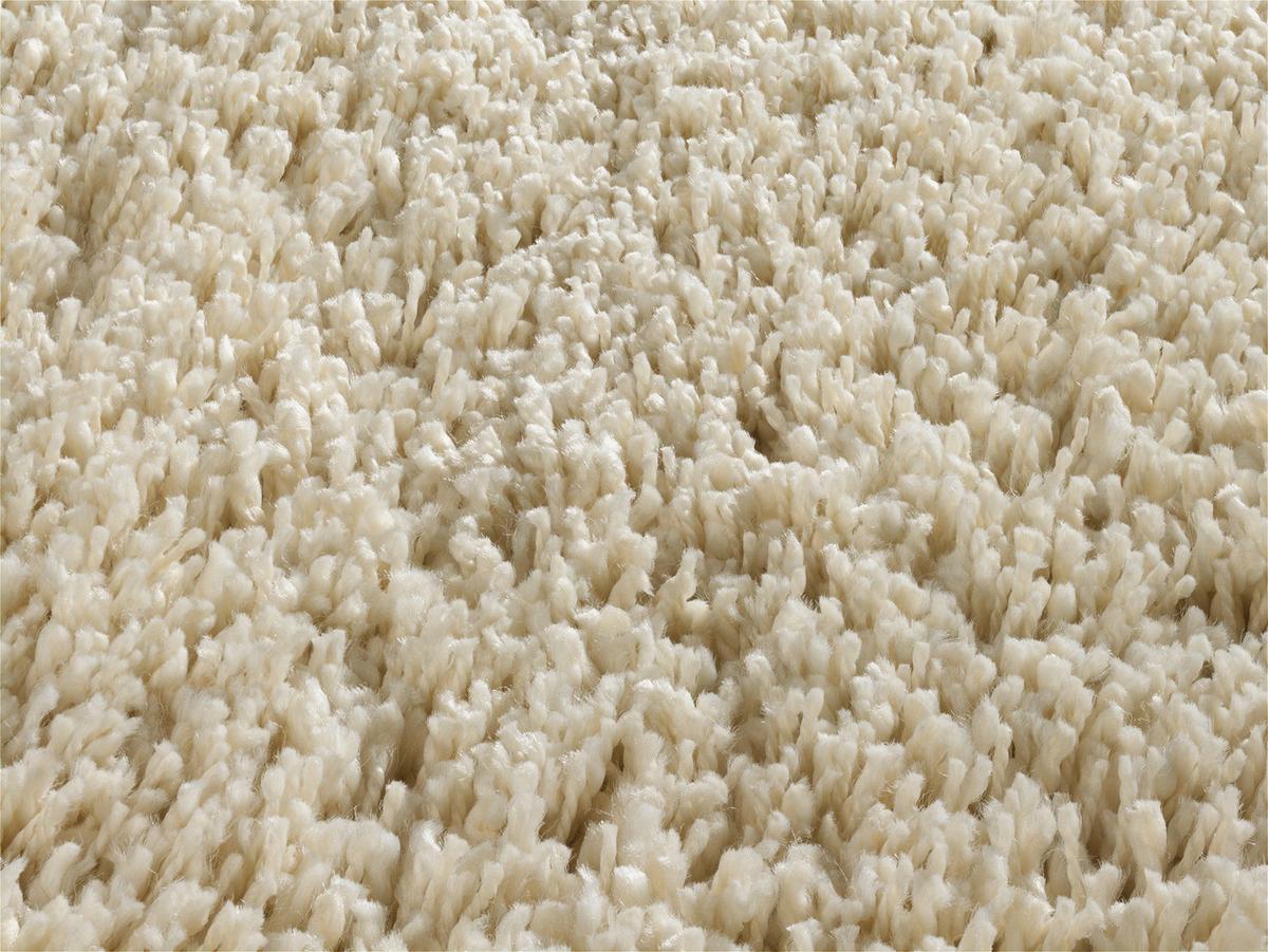 Hochflorteppich Fashion Shaggy Creme 80x200 cm - Creme, Basics, Textil (80/200cm) - Novel