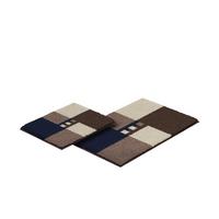 Bademattenset Roman 2er Set - Braun, Basics, Textil (40x50/50x80cm) - Grund
