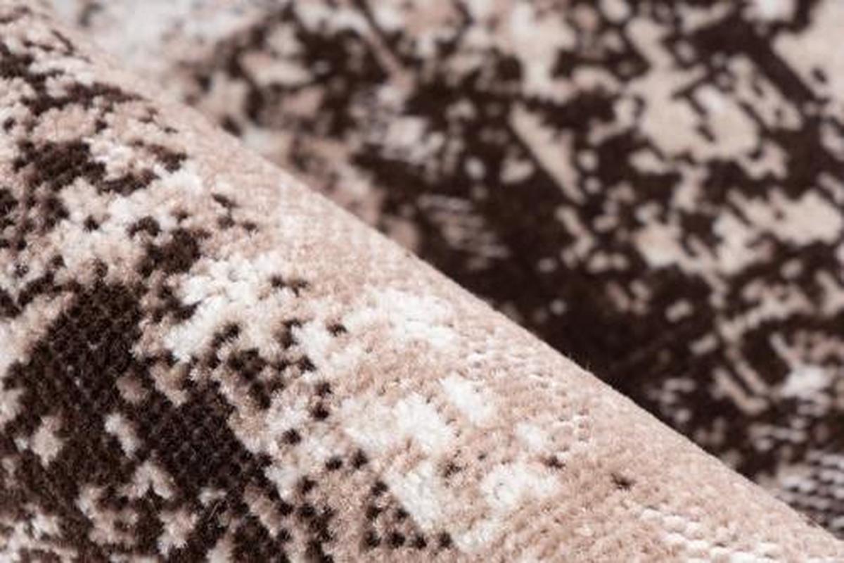 Webteppich Braun/taupe 120x170 Cm - Taupe/Braun, Design, Textil (120/170cm) - Kayoom