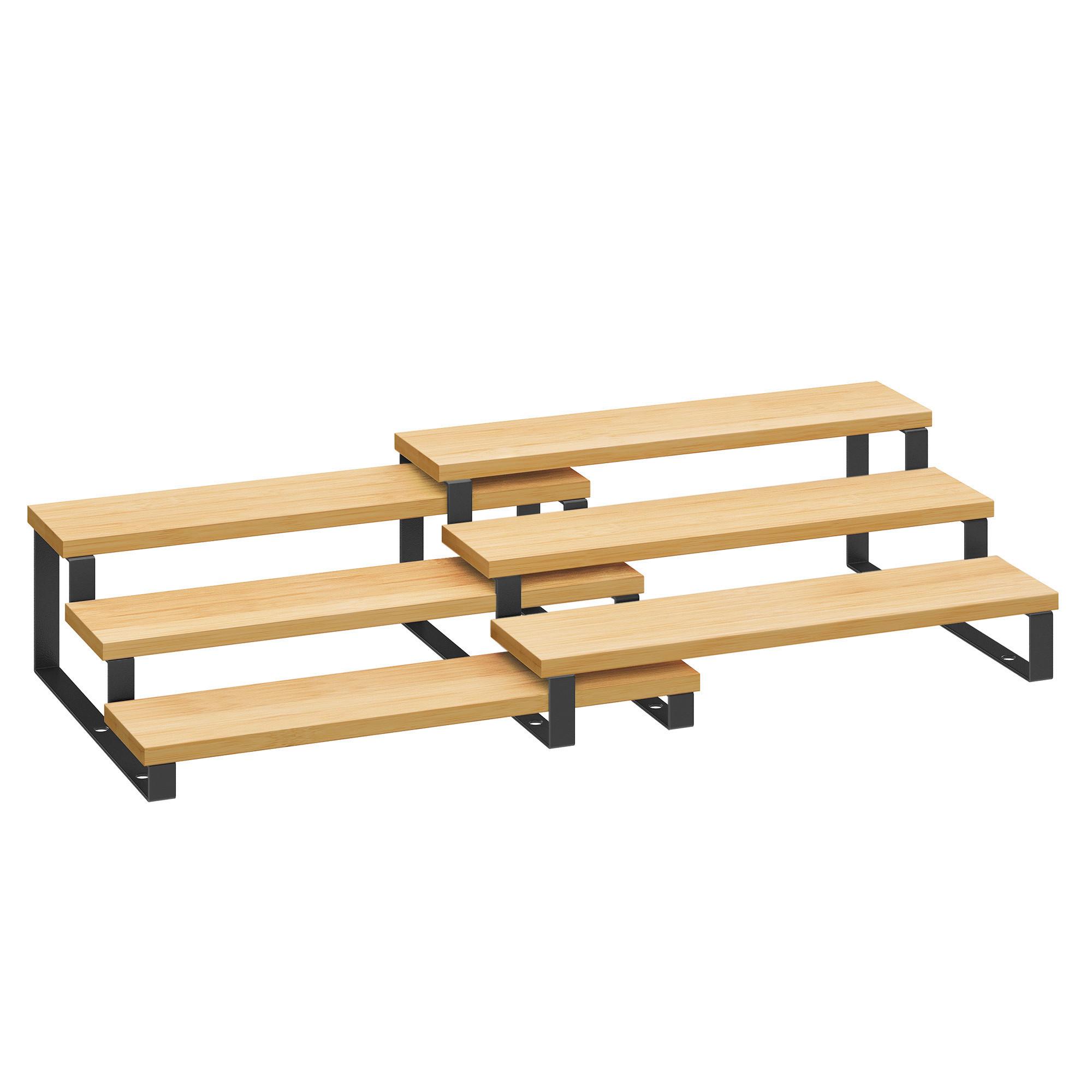 Gewürzregal Naturfarben B: 32 Cm - Naturfarben, Basics, Naturmaterialien/Metall (32/23.2/11,5cm)
