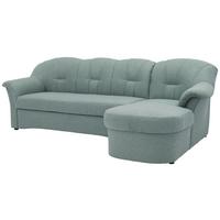 Ecksofa Papenburg Hellblau - Schwarz/Hellblau, KONVENTIONELL, Textil (233/142cm) - MID.YOU