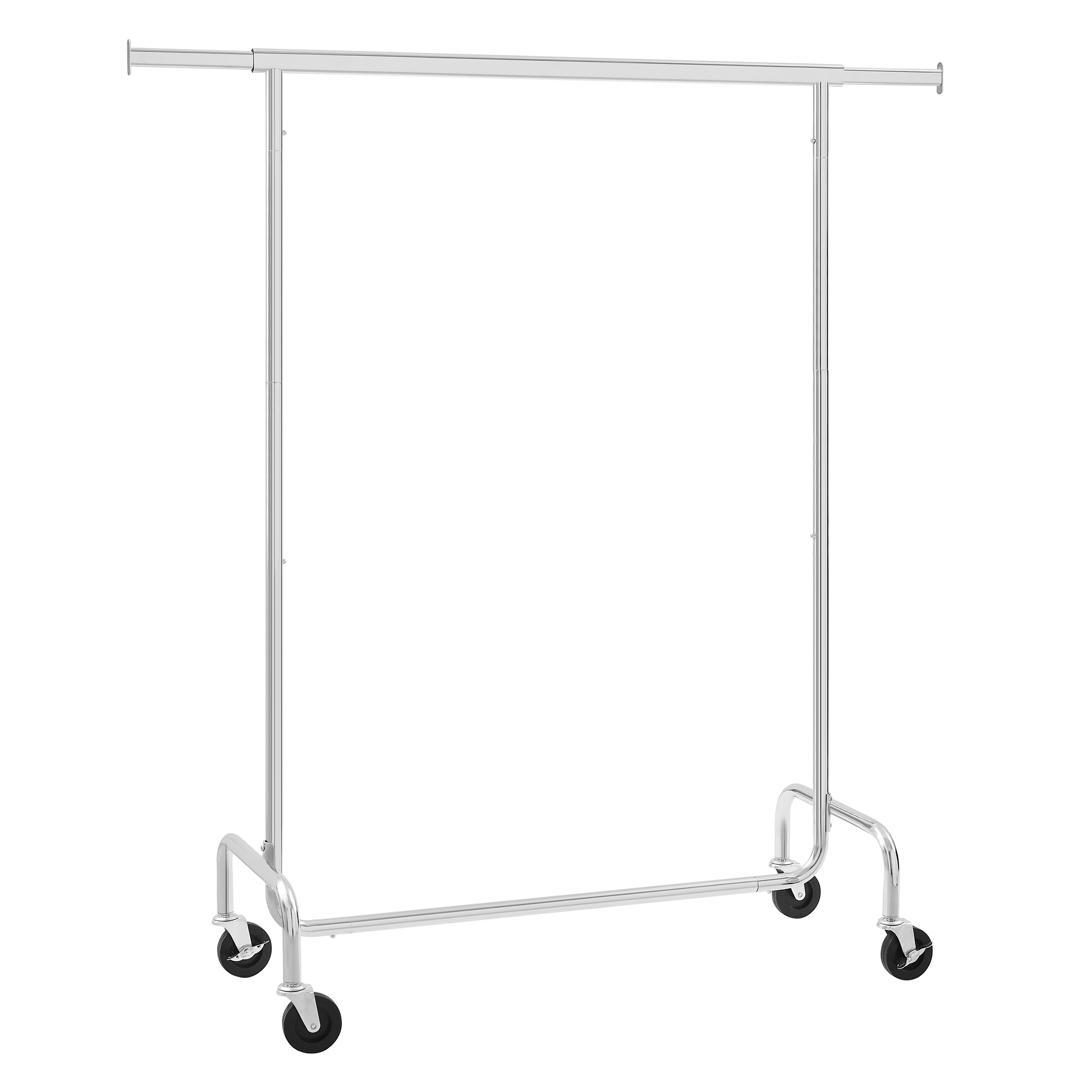 Kleiderwagen Silberfarben B: 150 cm