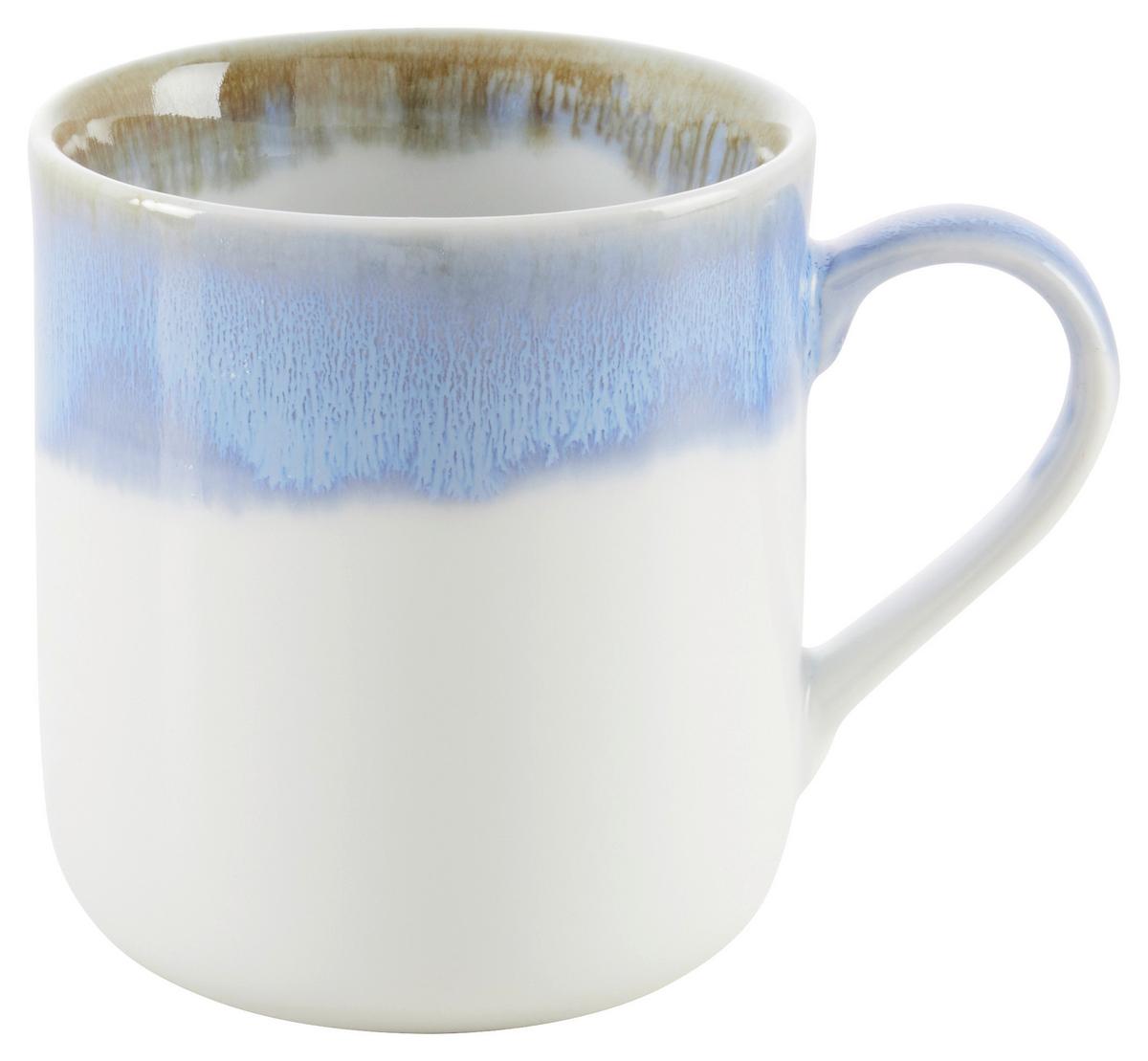Hrnček na kávu SATURN - modrá, Moderní, keramika (340ml) - Mömax