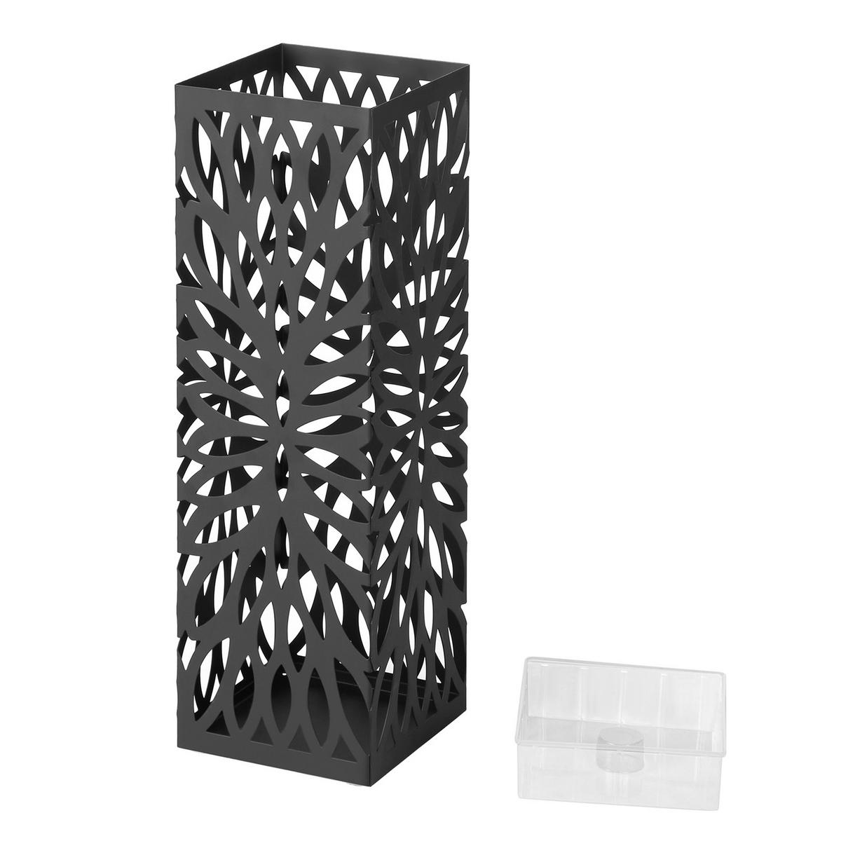 STOJAN NA DEŠTNÍKY ALEX - černá, Trend, kov (15.5/49/15.5cm) - Boxxx