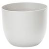 Übertopf Weiß D: 40 Cm Rund - Weiß, Basics, Kunststoff (40/32,5cm)