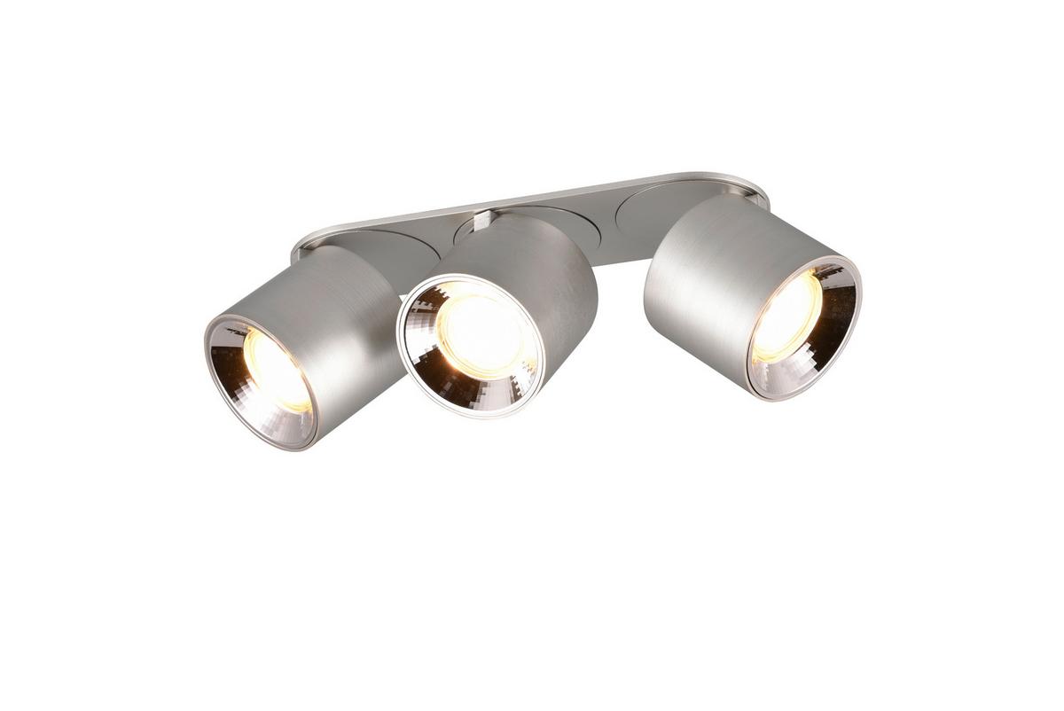 Strahler 651000307 Guayana - Nickelfarben, Basics, Metall (27,3/12/8,7cm) - Trio Leuchten