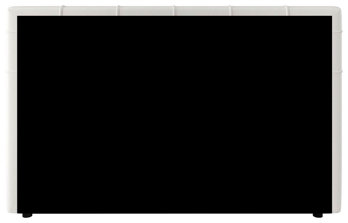 Boxspringbett Mitto mit Topper 180x200 cm - Champagner/Schwarz, KONVENTIONELL, Textil/Metall (180/200cm)