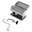 Nudelmaschine Laica Pasta Set - Silberfarben/Weiß, MODERN, Kunststoff/Metall Nudelmaschine Laica Pasta Set - Silberfarben/Weiß, MODERN, Kunststoff/Metall