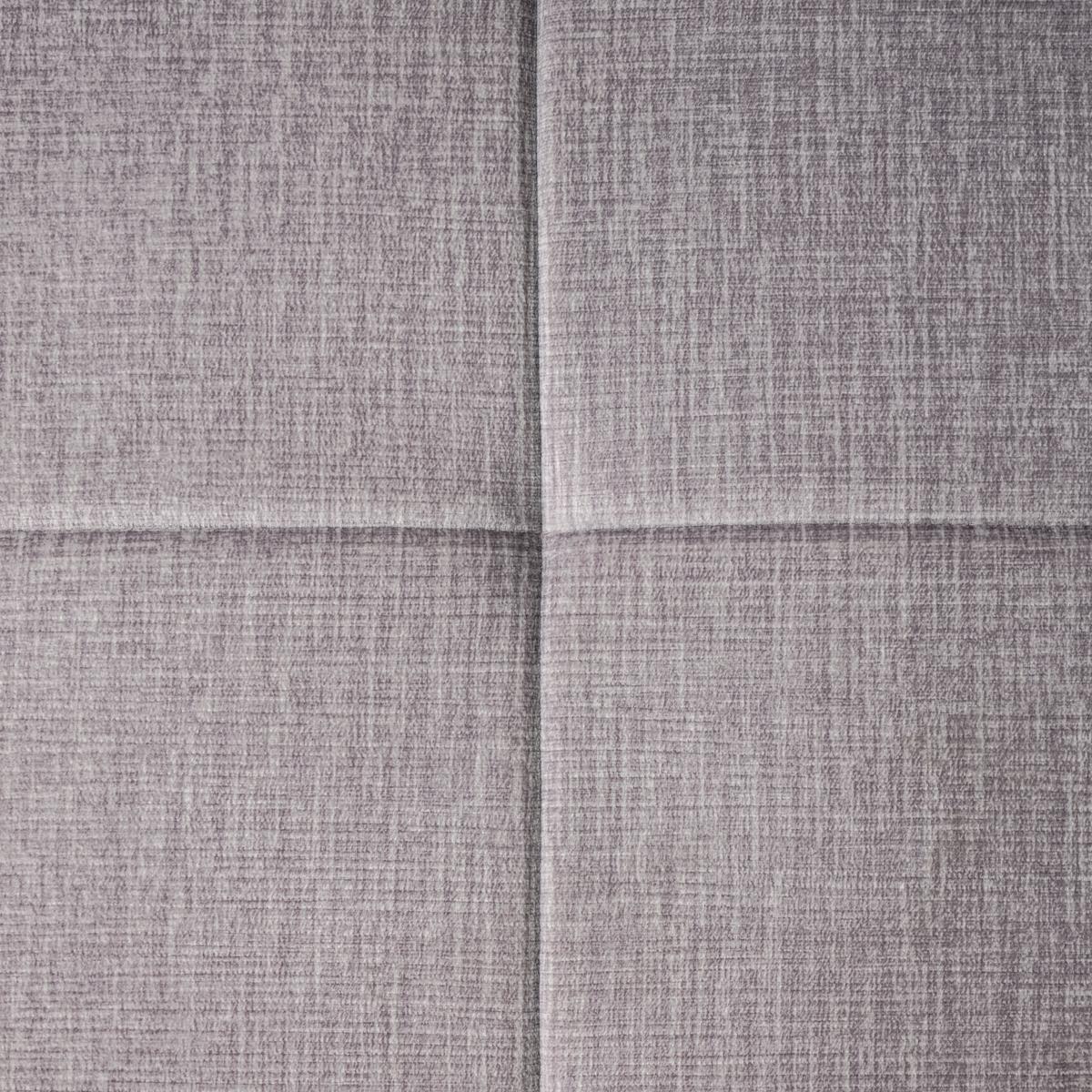 Sitzbank Tilos ohne Lehne Samt Dunkelgrau, B: 140 cm - Dunkelgrau/Schwarz, KONVENTIONELL, Textil/Metall (140/49/47cm) - MID.YOU