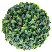 Graskugel Melina Kunststoff Grün D: 26 cm - Grün, KONVENTIONELL, Kunststoff (26cm) - Luca Bessoni