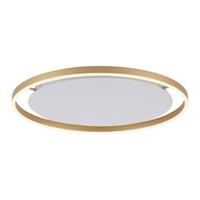 Led-deckenleuchte 15392-60 Riuts - Messingfarben, Design, Kunststoff/Metall (58,5/58,5/5,3cm)