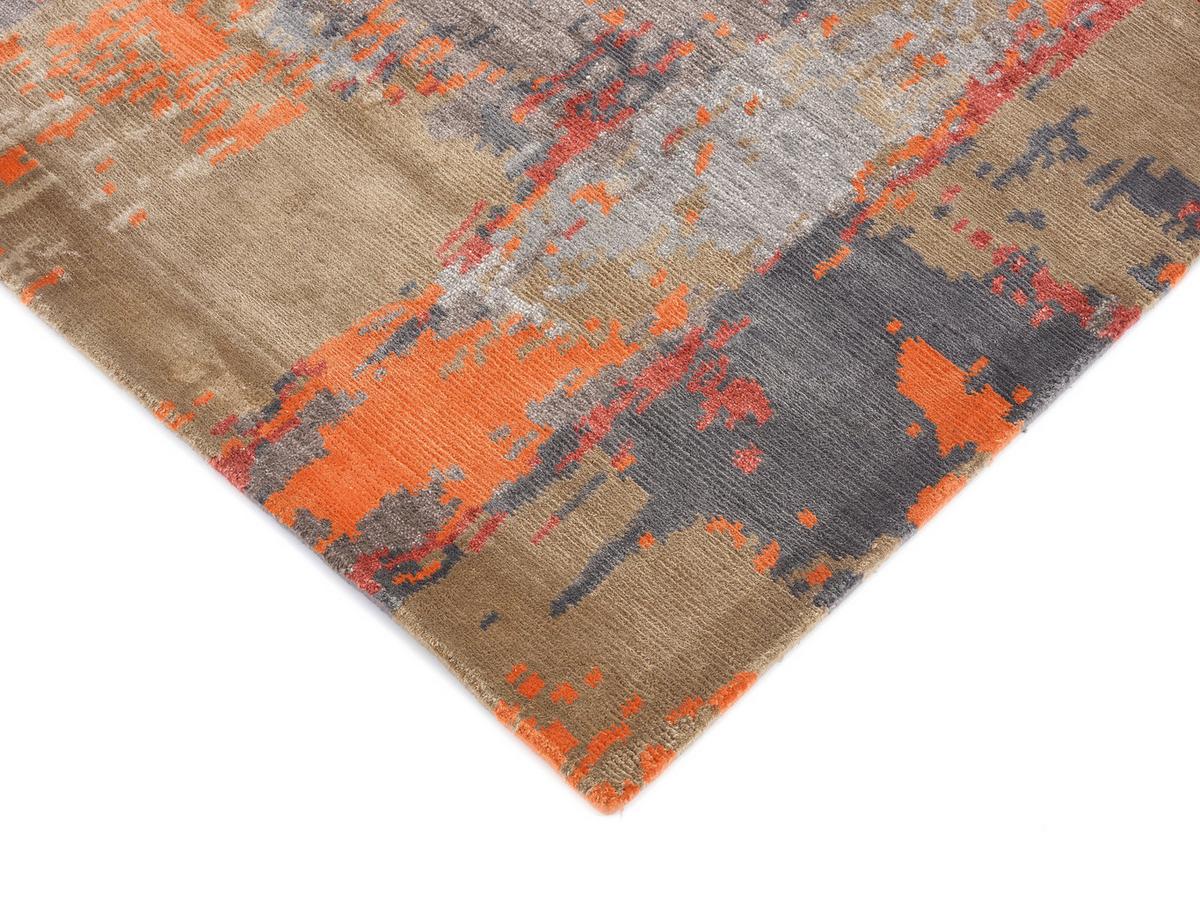 Orientalischer Webteppich Bunt Angeles 70x140 cm - Beige/Orange, Design, Textil (70/140cm) - Musterring