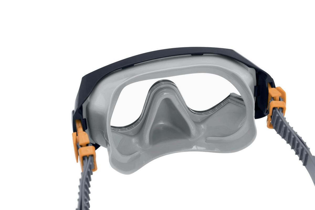 Schnorchelset Calvin - Schwarz/Grün, KONVENTIONELL, Kunststoff (19/37/9,3cm) - Bestway