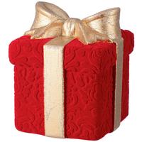 DEKOGESCHENKBOX Tiziana - Rot/Goldfarben, KONVENTIONELL, Stein (16,5/17/20,5cm) - Luca Bessoni
