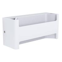 Wandleuchte 98544* Feloniche - Transparent/Weiß, Design, Kunststoff/Metall (10/22/7,5cm) - Eglo