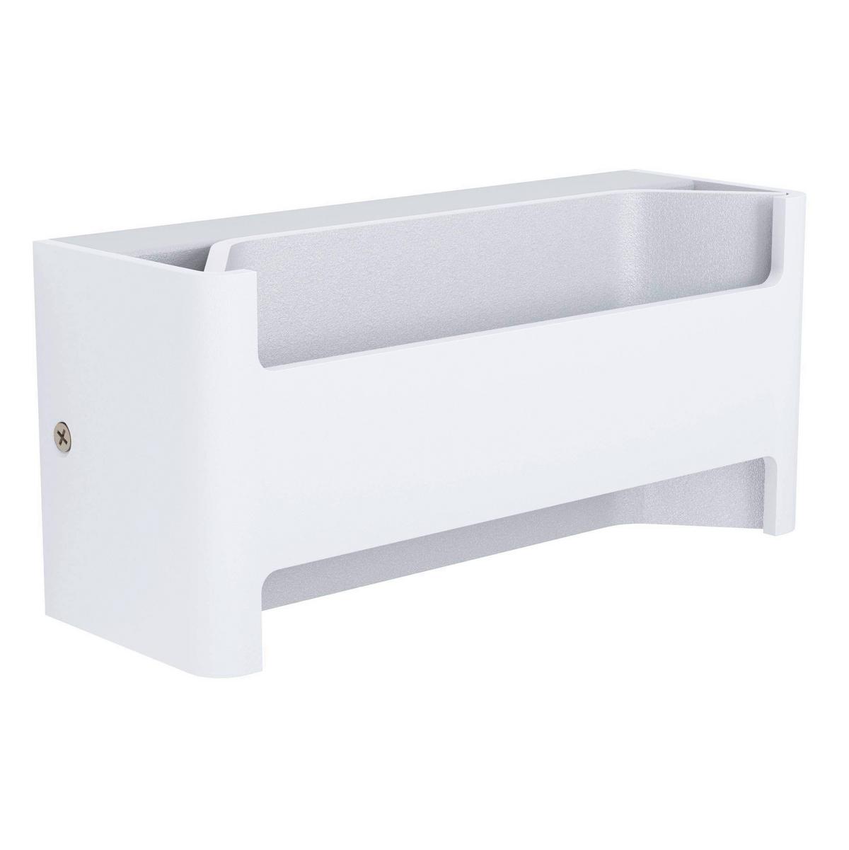 Wandleuchte 98544* Feloniche - Transparent/Weiß, Design, Kunststoff/Metall (10/22/7,5cm) - Eglo