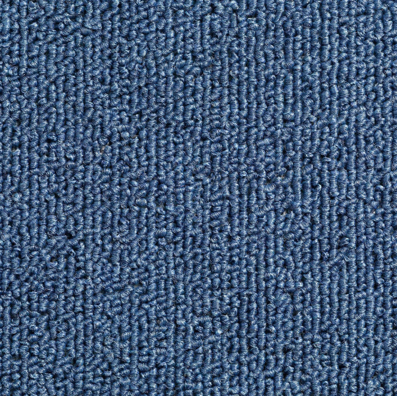 Teppichfliese Dunkelblau Astra 50x50 Cm Florhöhe 3 Mm