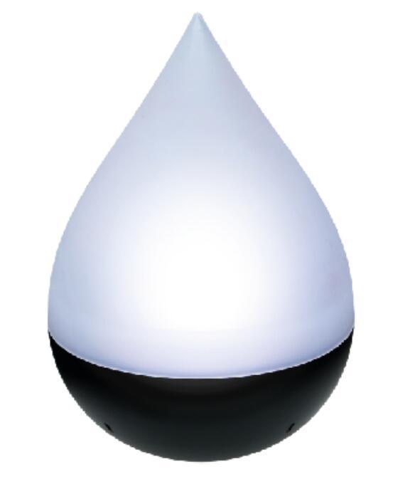 Solární Svítidlo Leondro, 14,5/20cm - bílá/černá, Moderní, plast (14,5/20cm) - Modern Living