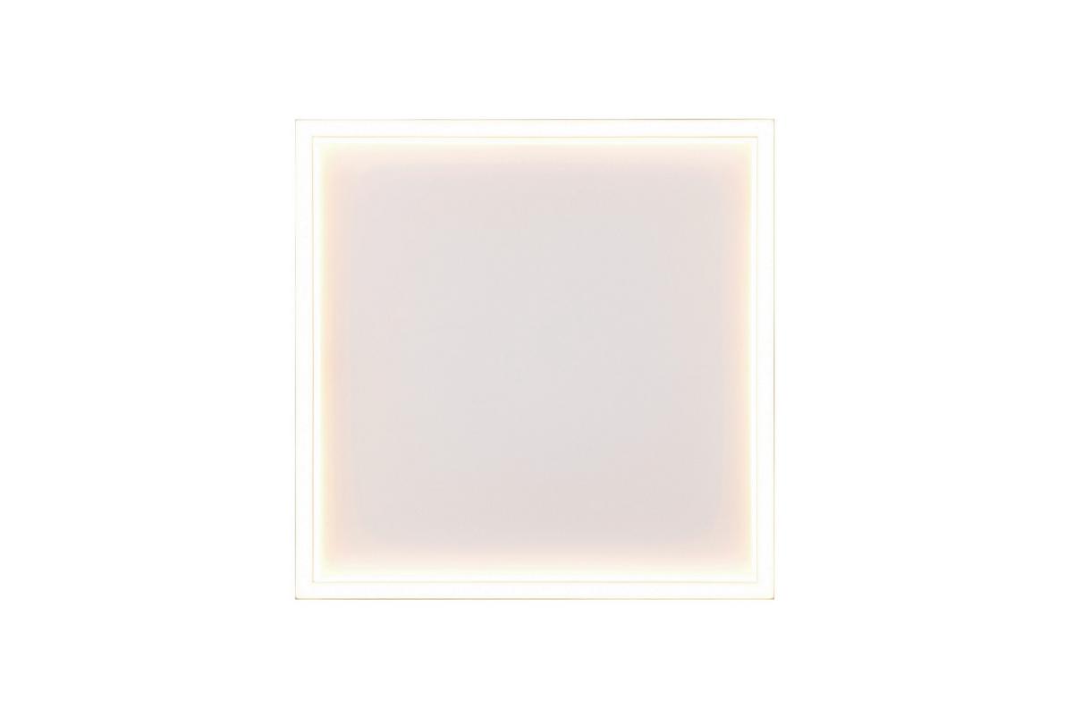 LED-Deckenleuchte 3000k, 2600lm - Weiß, Basics, Metall (35/5,8/35cm)